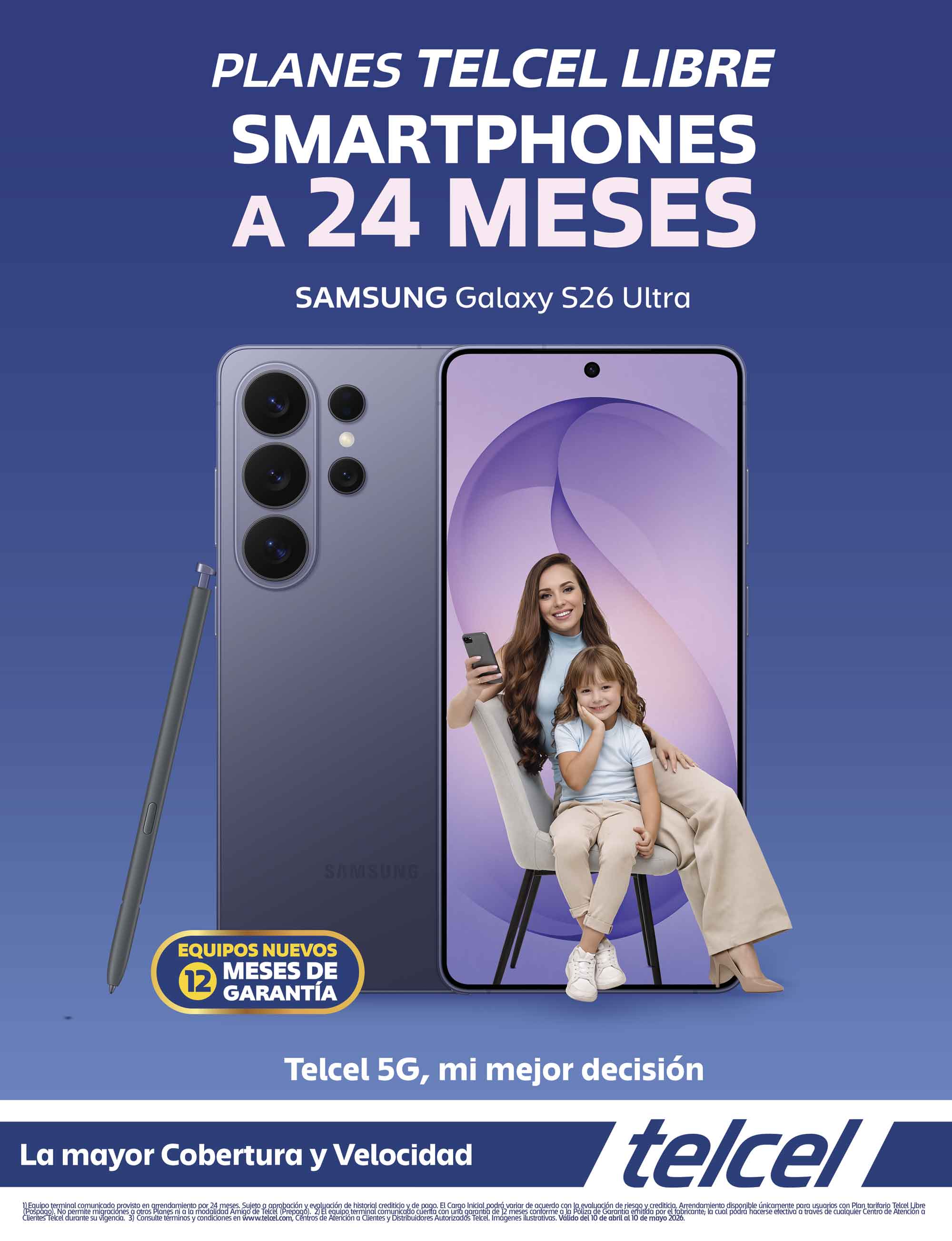 Internet Plus Telcel abril 2026 - Recall distribuidor (móvil)